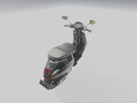 Piaggio Vespa Sprint iGet 2023 3D Модель