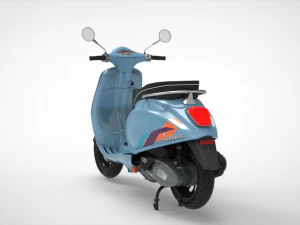 Piaggio Vespa Primavera iGet 2023 3D Model