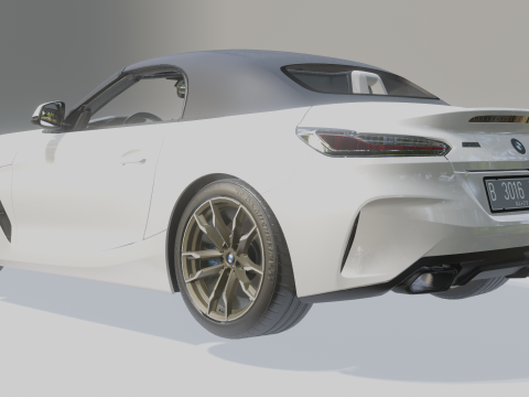 Z4 M40i 2019 3D Modell