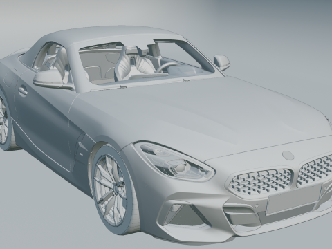 Z4 M40i 2019 3D Modell