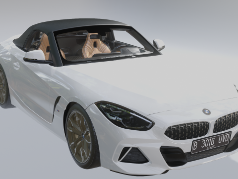 Z4 M40i 2019 3D Modell