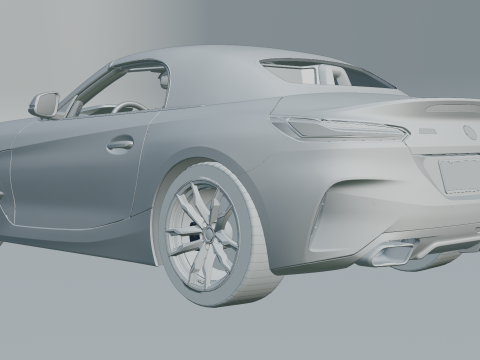 Z4 M40i 2019 3D Modell