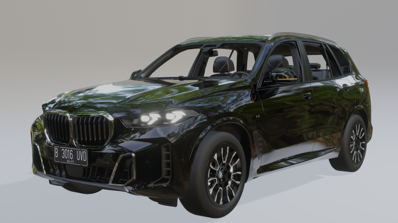 X5 2023 3D 模型 .c4d .max .obj .3ds .fbx .stl .blend 