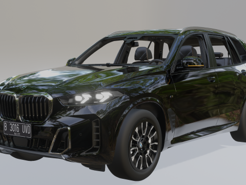 X5 2023 Modèle 3D
