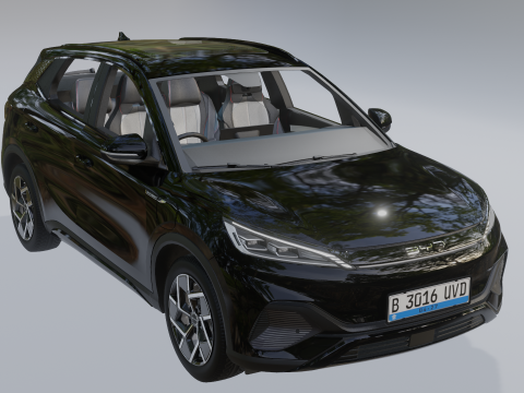 BYD Atto 3 2024 3D 3D 模型