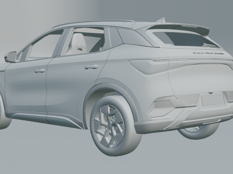 BYD Atto 3 2024 3D 3D 模型