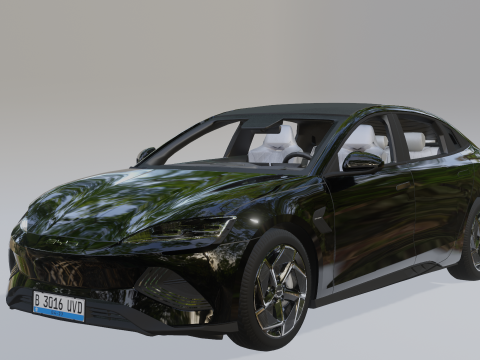 BYD Seal 2024 3D Модель