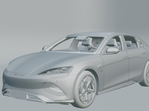 BYD Seal 2024 3D 模型