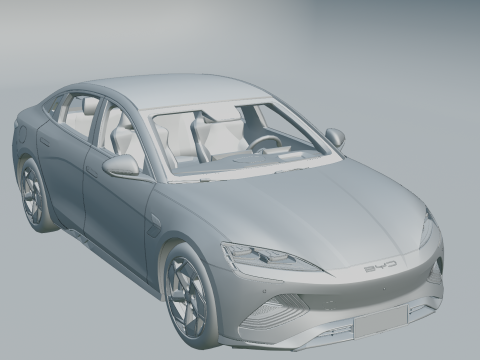 BYD Seal 2024 3D 模型