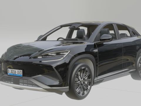 BYD Sealion 7 2024 3D Модель