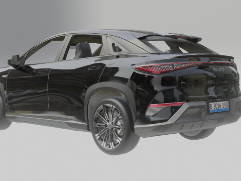 BYD Sealion 7 2024 3D Model