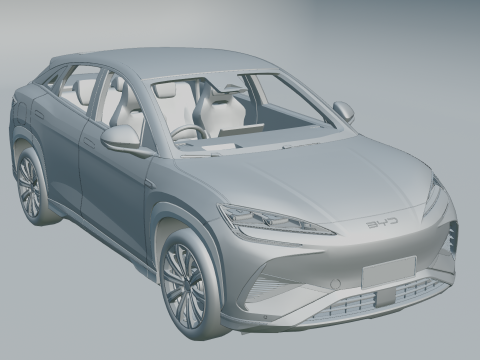 BYD Sealion 7 2024 3D Model