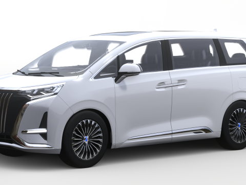 BYD Denza D9 2025 Model 3D