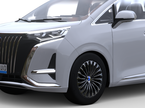 BYD Denza D9 2025 3D Model