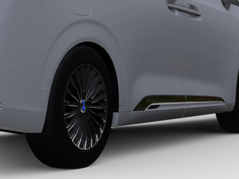 BYD Denza D9 2025 3D Model