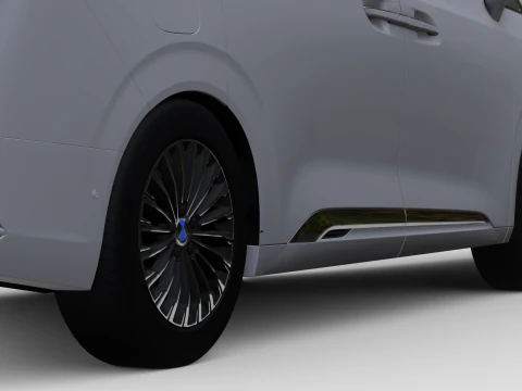 BYD Denza D9 2025 3D Model