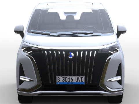 BYD Denza D9 2025 3D Model