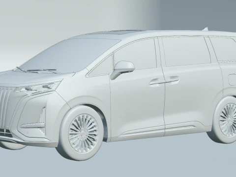 BYD Denza D9 2025 3D Model