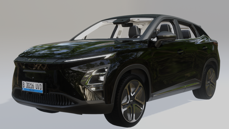 Chery Omoda E5 2024 3D Model .c4d .max .obj .3ds .fbx .stl .blend 