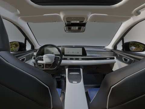 Chery Omoda E5 2024 3D Model