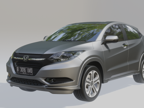 Honda HR-V Prestige 2016 3D Модель