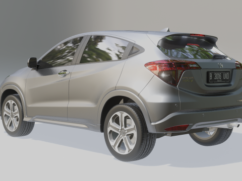 Honda HR-V Prestige 2016 3D Model