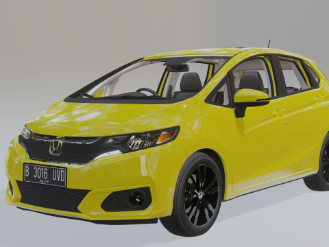Honda Jazz RS 2018 3Dモデル