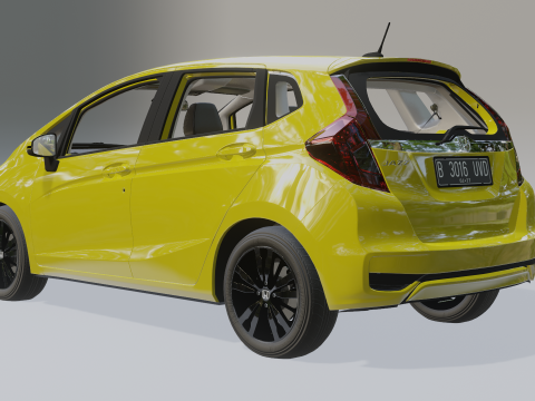 Honda Jazz RS 2018 Model 3D