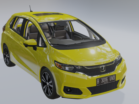 Honda Jazz RS 2018 Model 3D