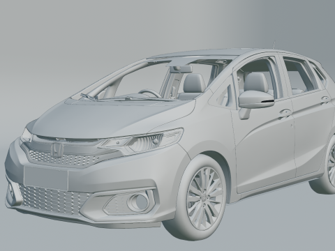 Honda Jazz RS 2018 Model 3D