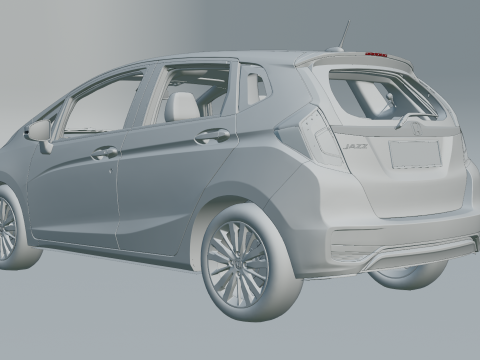 Honda Jazz RS 2018 Model 3D