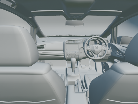Honda Jazz RS 2018 Model 3D