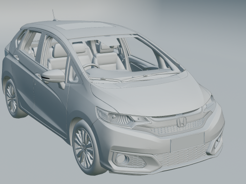 Honda Jazz RS 2018 Model 3D