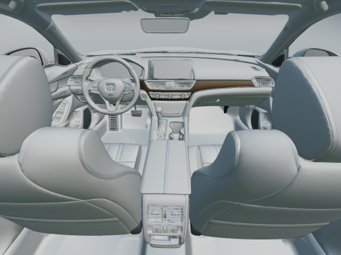 Honda Accord 2021 Model 3D