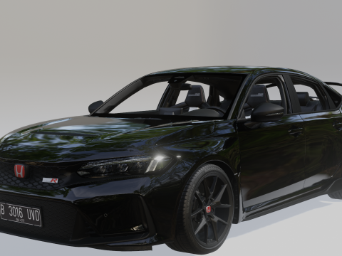 Honda Civic Type R 2024 3Dモデル