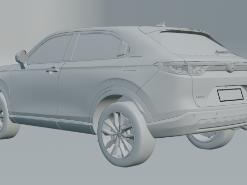 Honda HR-V 2023 3D Modell