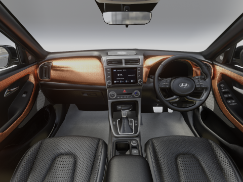 Hyundai Creta 2023 3D Model
