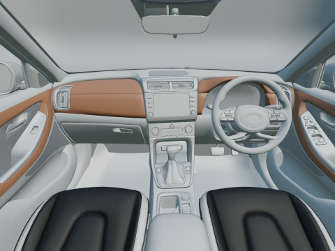 Hyundai Creta 2023 3D Model
