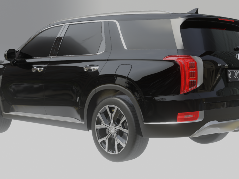 Hyundai Palisade 2020 3Dモデル