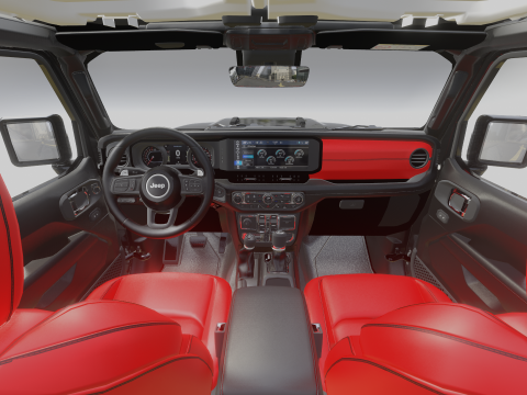 Jeep Wrangler Rubicon 2023 3Dモデル