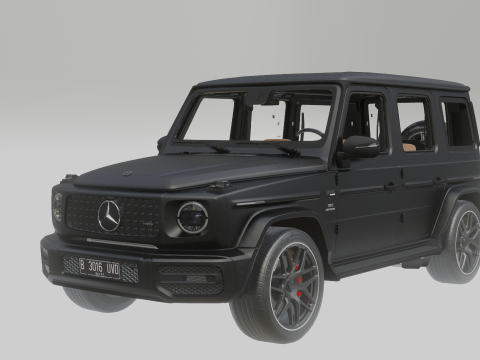 Mercedes Benz G Class AMG G-63 3D 模型