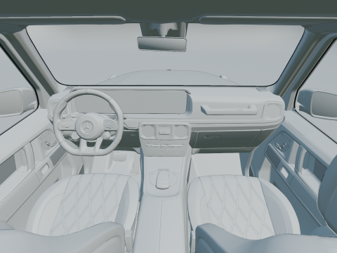 Mercedes Benz G Class AMG G-63 3D Model