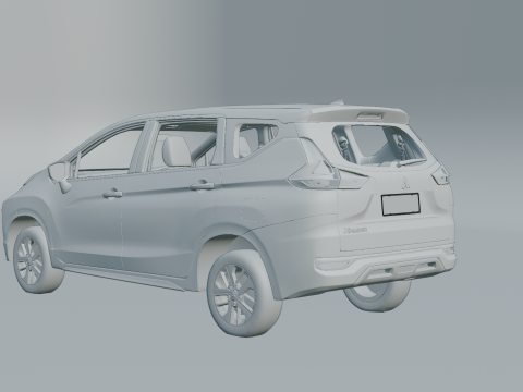 मित्सुबिशी एक्सपेंडर स्टैंडआर्ट 2020 3D मॉडल