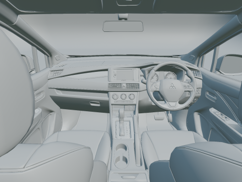 मित्सुबिशी एक्सपेंडर स्टैंडआर्ट 2020 3D मॉडल