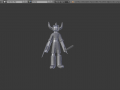 warrior Model 3D