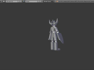 guerriero Modello 3D