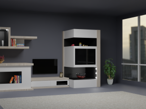 multiple 3d rendered scenes CG テクスチャ