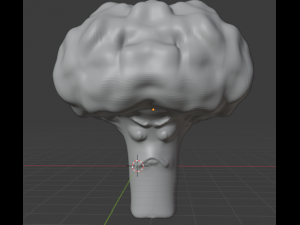 angry broccoli 3D printmodel