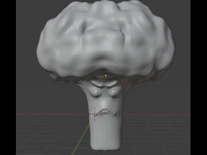 angry broccoli 3D Print Model