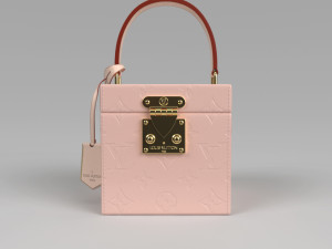 Louis vuitton bleecker box 3D मॉडल